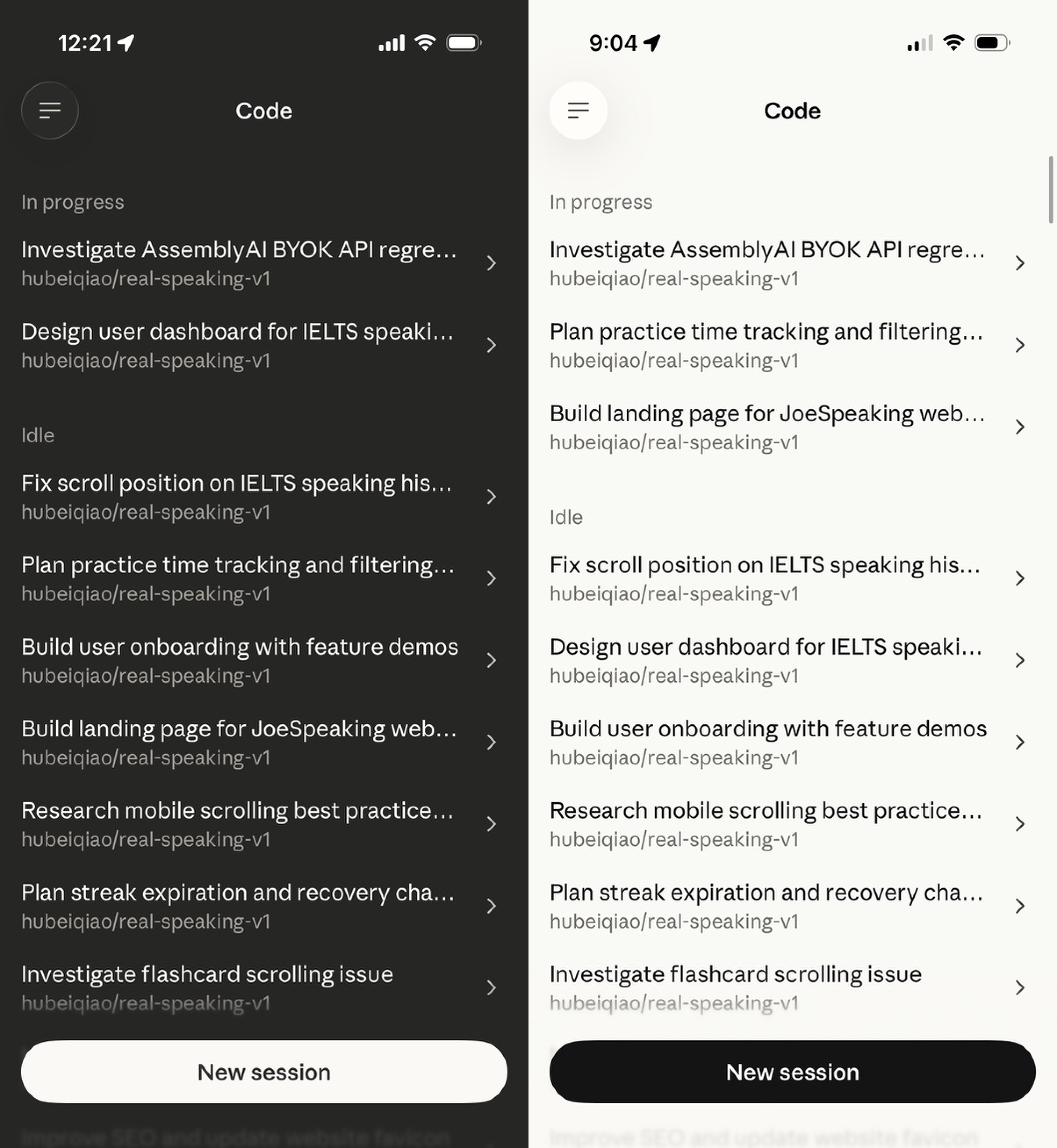 Claude Code Web Parallel Sessions